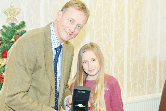 Chris Brown, Brown & Gold Competition Winner