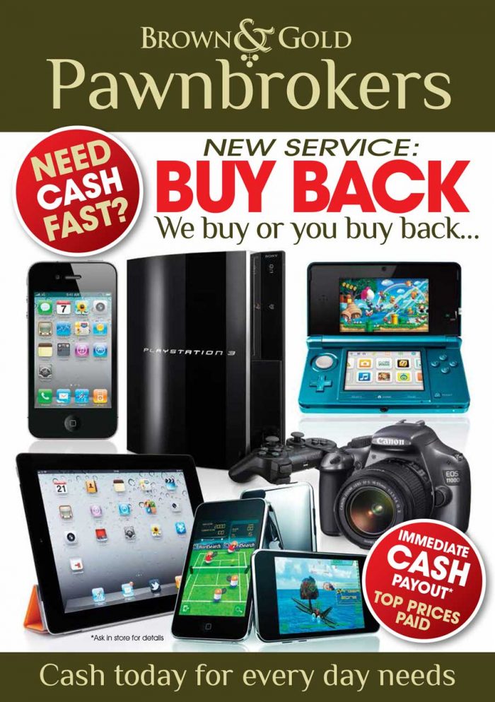 Christopher Brown Buy Back Advert
