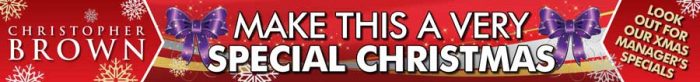 Christopher Brown Christmas Banner