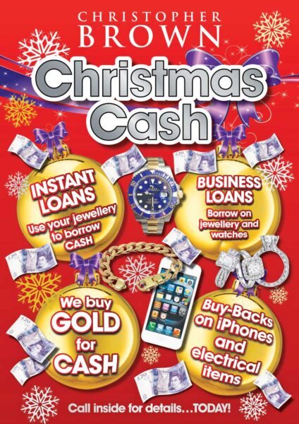 Christopher Brown Christmas Advert