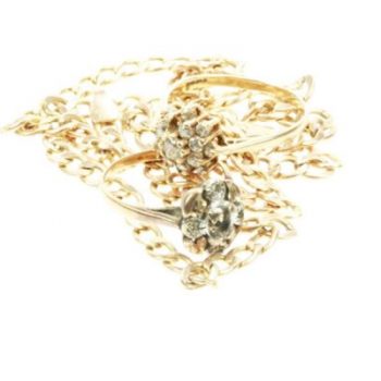 Gold necklace