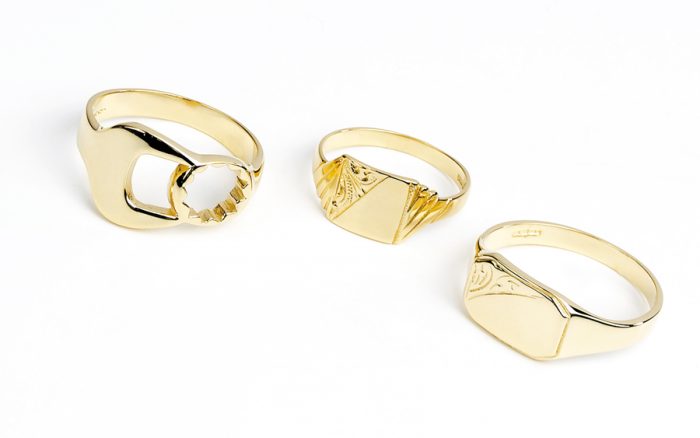 Gold rings