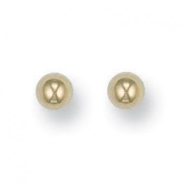 9ct Y/G 4mm Ball Studs