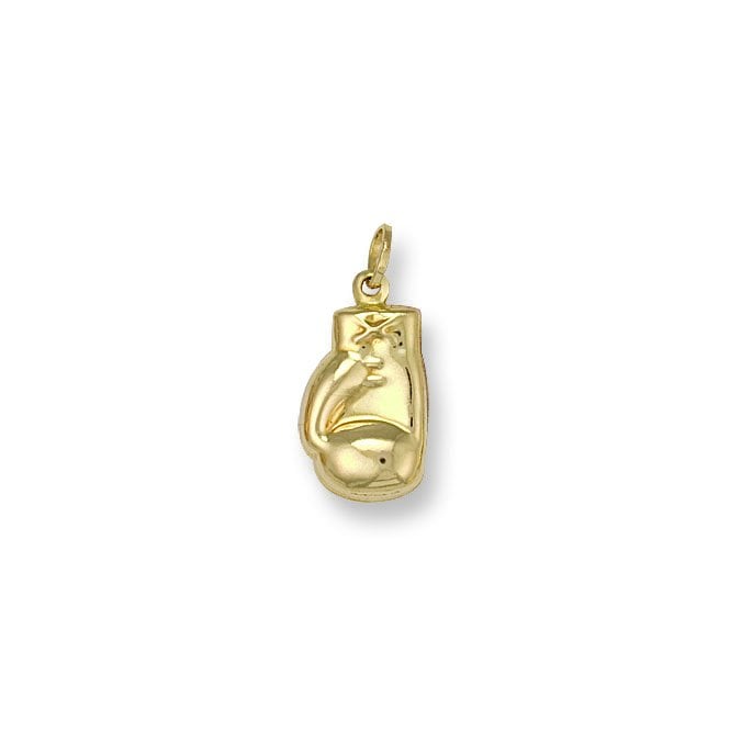 9ct Yellow Gold Boxing Glove Pendant