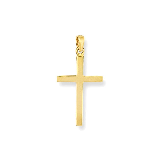 9ct Yellow Gold Cross Pendant