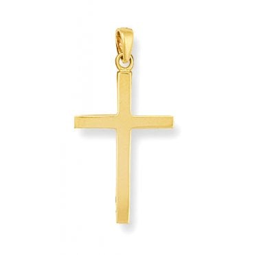 9ct Yellow Gold Cross Pendant