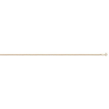 9ct Yellow Gold Curb Chain 2.2mm 16-24