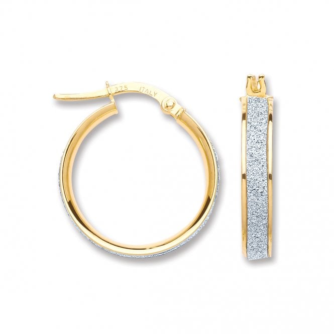 9ct Yellow Gold Hoop Earrings