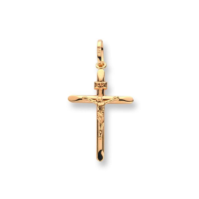 9ct Yellow Gold Small Crucifix Pendant