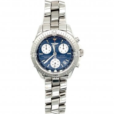 Automatic Colt Mens Watch - Blue Chronograph Dial - A73350 - 2005