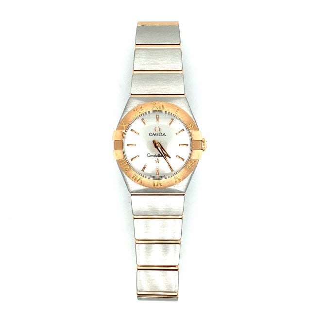 Omega Constellation - Silver Dial - 18ct Rose Gold/Stainless Steel - 123.20.24.60.02.001 - 2020