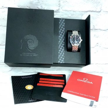 Seamaster Diver James Bond 50th Anniversary Mens Watch - 212.30.41.20.01.005 - 2012