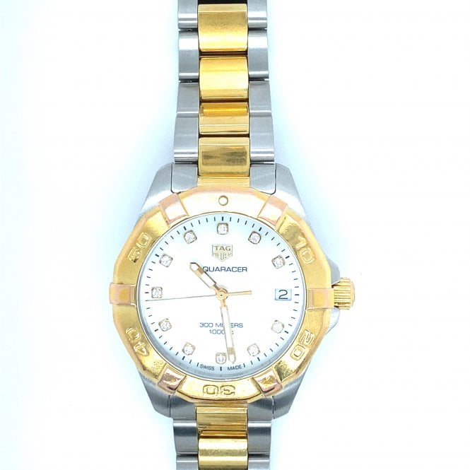 Tag Heuer Pre-Owned Ladies BI Metal Aquaracer