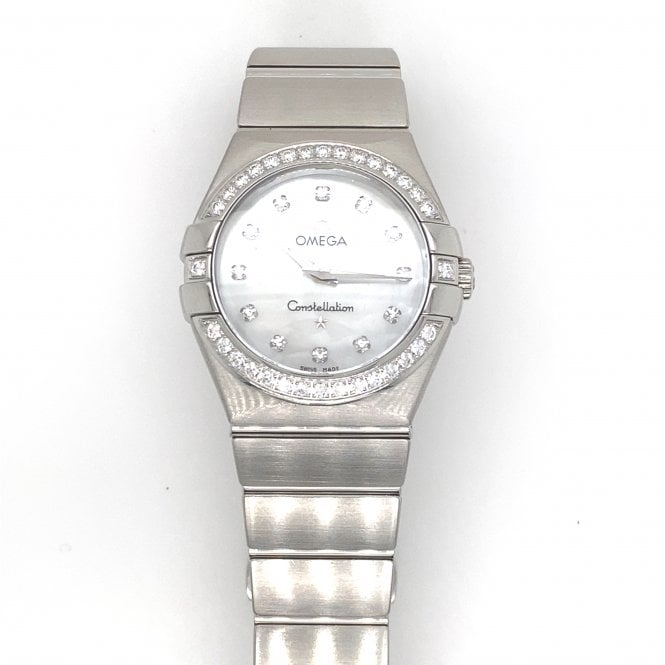 Omega Pre Owned Ladies Constellation - MOP Diamond Dial - 2011