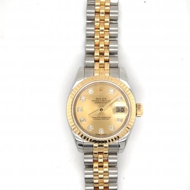 Pre-Owned Ladies BI Metal Rolex Datejust