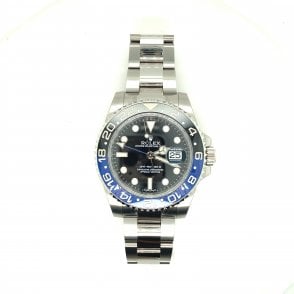 Pre-Owned Mens GMT Master II Batman - Oyster Strap Bracelet Watch - 116710BLNR - 2018