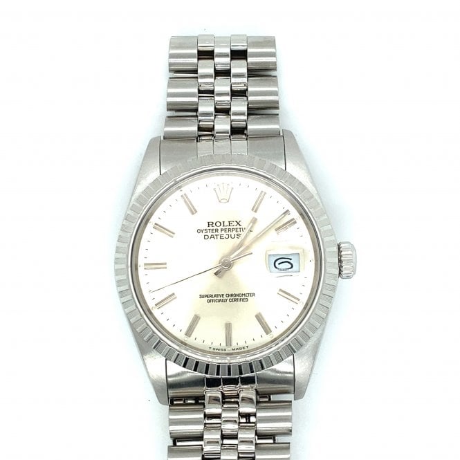 Pre-Owned Rolex Watches Pre-Owned Mens Rolex Datejust - 16030-1988