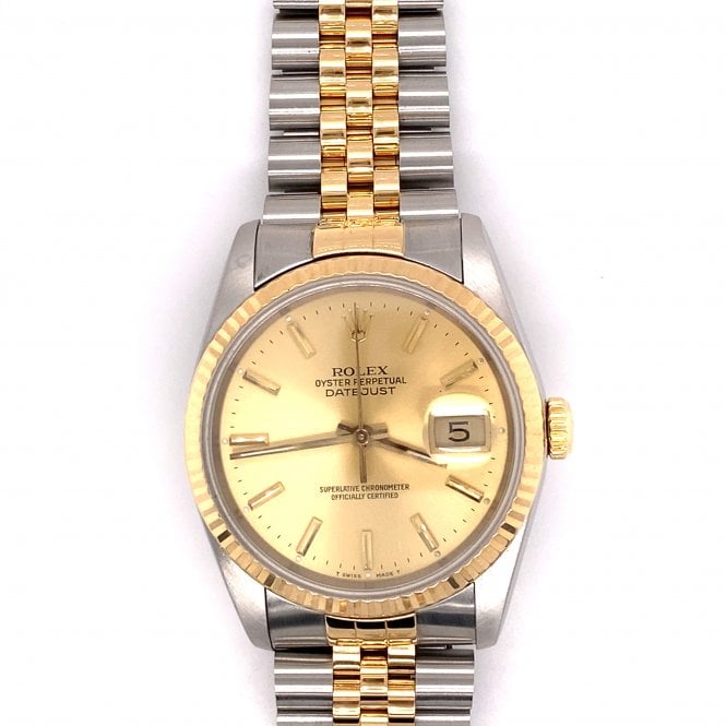 Pre-Owned Rolex Watches Pre-Owned Mens Rolex Datejust - 16233 - 1992