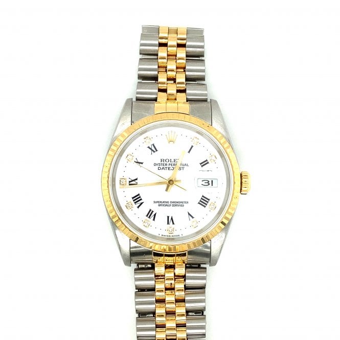 Pre-Owned Rolex Watches Pre-Owned Mens Rolex Datejust - 16233 - 1993