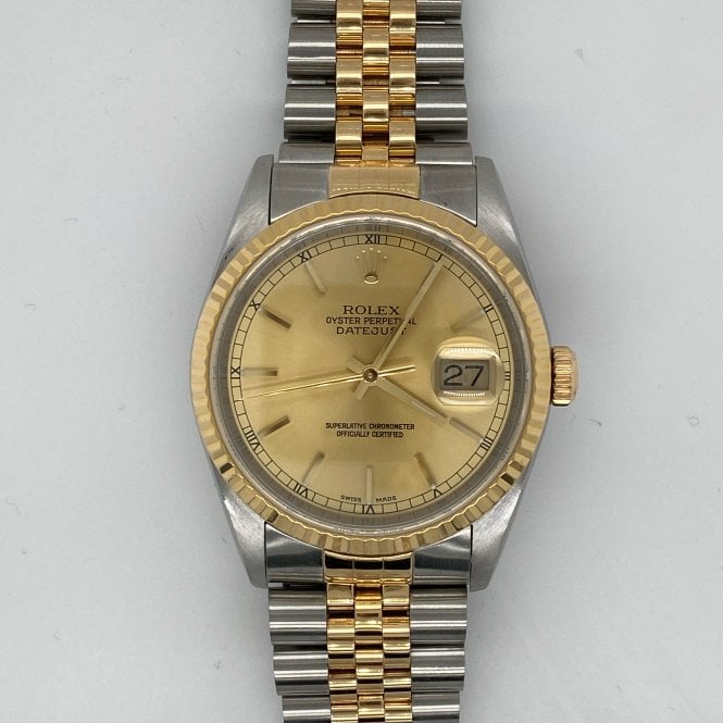 Pre-Owned Rolex Watches Pre-Owned Mens Rolex Datejust - 16233 - 2003