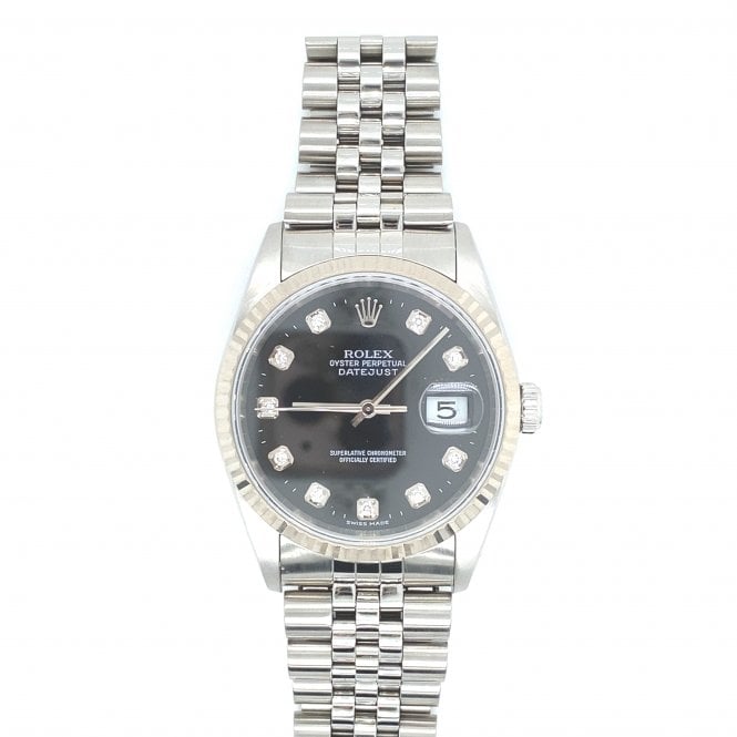 Pre-Owned Rolex Watches Pre-Owned Mens Rolex Datejust - 16234-2002