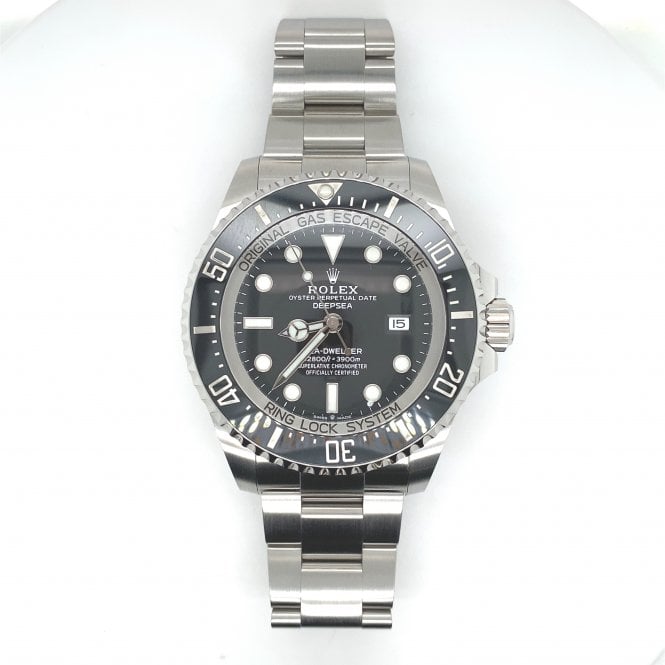 Pre-Owned Rolex Watches Pre-Owned Mens Rolex Deep Sea Seadweller - Black Dial & Bezel - 126660 - 2021