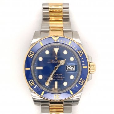Pre Owned Mens Rolex Submariner - 116613LB-2014