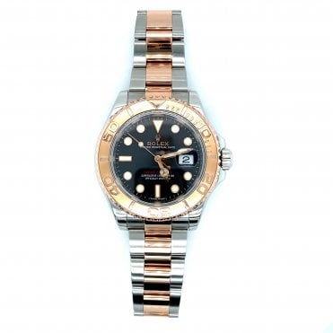 Pre-Owned Mens Rolex Yachtmaster - RG Bi-Metal Chocolate Dial - 116621 - 2017