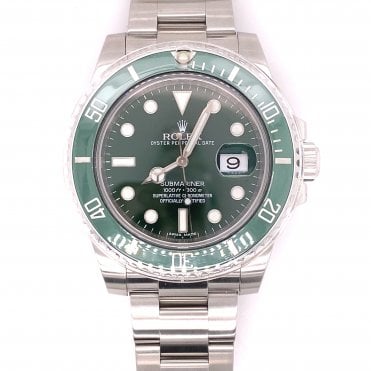Pre Owned Rolex Submariner - Hulk - 116610LV - 2014