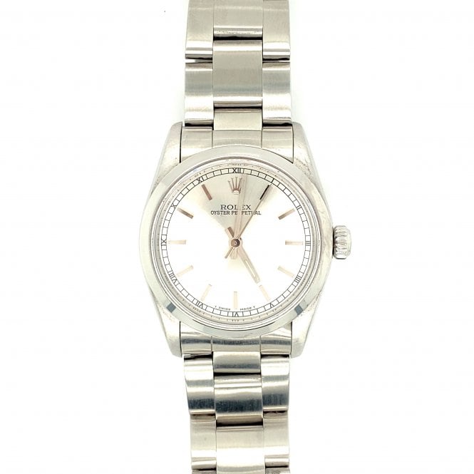 Pre-Owned Rolex Watches Pre-Owned Unisex Rolex Oyster Perpetual - Midsize Watch - 77080 - 2000