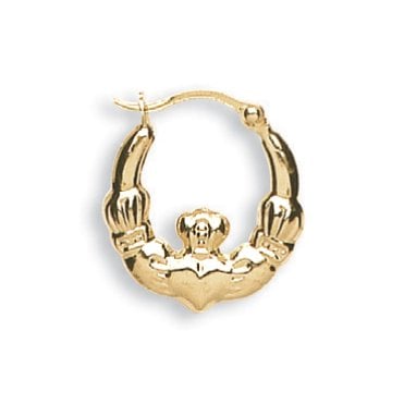 Y/G Claddagh Creoles