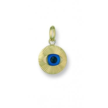 Y/G Evil Eye Pendant
